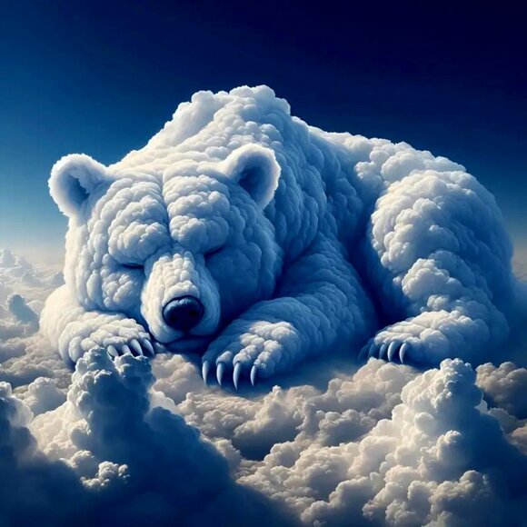 HEAVENLY HIBERNATION DIAMOND PAINTING KIT NWT! - Picture 1 of 6